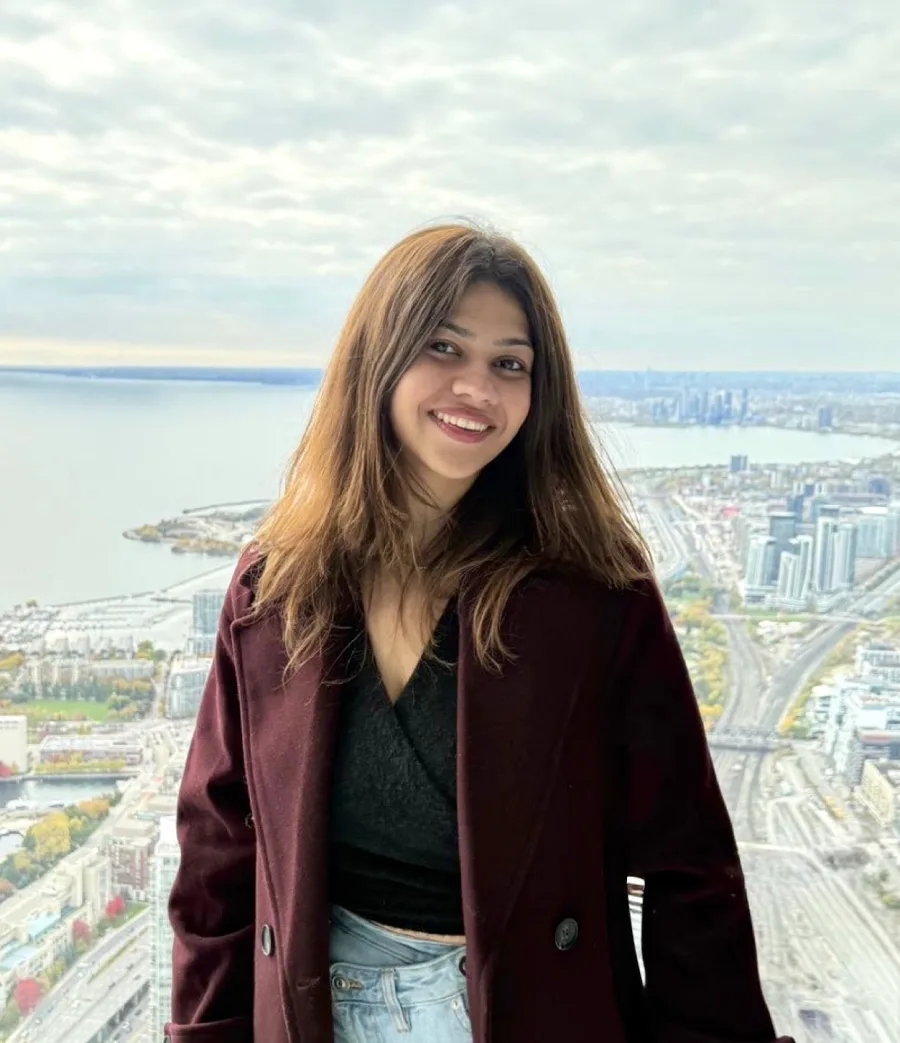 Devanshi Muni, Registered Clinical Counsellor, who offers virtual therapy across British Columbia
